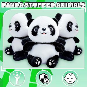 LoYuSenn Peluche de Panda de 10 Pulgadas, Osito de Peluche Suave, Altura 10 cm, para Niños y Bebés - Product Image 6