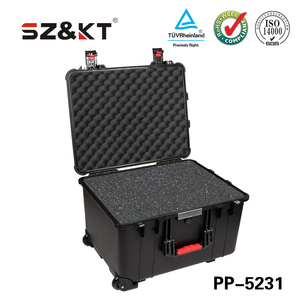 Valigia trolley rigida in plastica resistente, impermeabile IP67, antiurto IK10, con schiuma interna, molto venduta. - Product Image 5