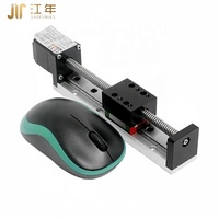 Módulo de Movimiento Lineal CNC de Alta Precisión de 30 mm, Guía Lineal Microstepping, Plataforma de Posicionamiento Lineal con Tornillo de Bolas