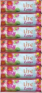 Bâtons d'encens parfumés au lotus frais et parfumés, durée de combustion de 45 minutes, pour la relaxation et la méditation - Product Image 2