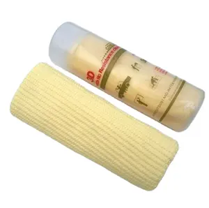 Microfiber कार धोने तौलिया साबर तौलिया टेकनीक समय पैकिंग निर्माता कस्टम लोगो शोषक PVA तौलिया सिंथेटिक हिरण त्वचा