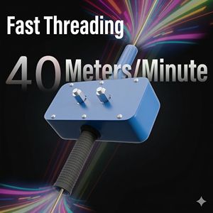 Nuevo Dispositivo Semiautomático para Enhebrar Cables, Enhebrador de Alambres para Electricistas, Herramienta para Enhebrar Tuberías Ocultas - Product Image 3