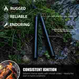 Accendifuoco di Sopravvivenza Baiyuheng, Corda per Accendere il Fuoco, Accendino Flintstones - Product Image 3