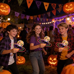 Varita Mágica Giratoria con 10 Luces LED, Precio de Fábrica, para Niños, Regalo de Pascua, Cumpleaños, Halloween y Navidad, Promoción de Marca, Personalizable - Product Image 6