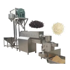 Yüksek kaliteli susam tohumu çamaşır makinesi/Hulling makinesi susam tohumları büyük boy/susam tohumu temizleme ve Hulling makinesi