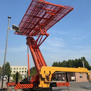 Plateforme de levage télécommandée sécurisée pour toitures industrielles en acier de grande hauteur - Product Image 2