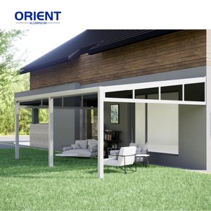 冬庭スライドドア冬庭日除けアルミフレームモダンカスタマイズデザイン - Product Image 2