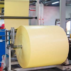 Papier siliconé brillant couché d'un côté, prix usine, en glassine bleue/jaune/blanche pour autocollants - Product Image 4