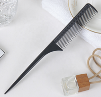 Ali Express — peigne à queue de Rat, dents fines, personnalisé, pour pince à cheveux, pour barbier