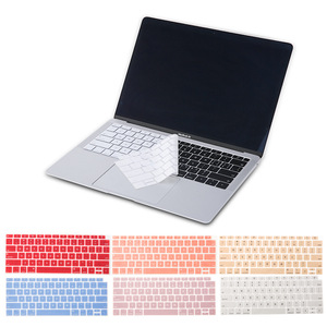 Film de <span class=keywords><strong>protection</strong></span> pour <span class=keywords><strong>clavier</strong></span> d'ordinateur portable en silicone anti-poussière et imperméable pour <span class=keywords><strong>MacBook</strong></span> <span class=keywords><strong>Air</strong></span> Pro 11 12 13 14 15 16 pouces - Product Image 3