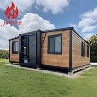 Maison mobile Tiny House 3 4 chambres à coucher Maisons préfabriquées pliables 20 pieds 40 pieds Maison conteneur extensible de luxe