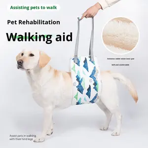 Nuevo Arnés de Pecho Extensible con Forro Suave de Piel Sintética de Conejo <span class=keywords><strong>para</strong></span> <span class=keywords><strong>Perros</strong></span> Mayores o con Discapacidad - Product Image 3