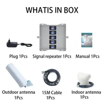 Amplificateur de signal de téléphone portable 2G 3G 4G 700 850 1700/2100 1900 2600 MHz, répéteur de signal cellulaire 4G, amplificateur de signal cellulaire