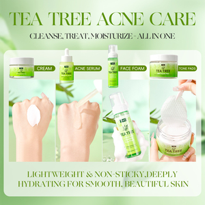 Set de Cuidado Facial TWG RTS Anti Acné con Árbol de Té, Suero Facial Blanqueador, Crema Hidratante, Limpiador Facial de Limpieza Profunda, Set de Cuidado de la Piel con Árbol de Té - Product Image 5