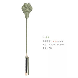 Accessoires SM en cuir satiné imperméable, couleur personnalisée, motif patte de chat, pour jeu de claquettes manuelles et fouet pour fesses, pour jeux sexuels féminins - Product Image 4