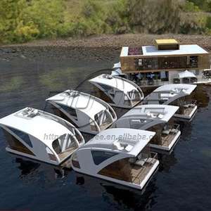 Maison flottante préfabriquée en aluminium de conception américaine de luxe, moderne, neuve, pour la pêche - Product Image 2