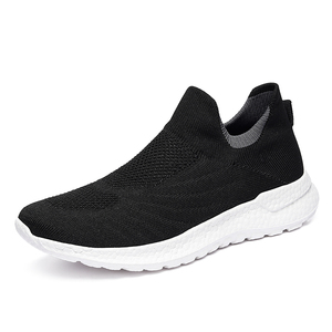 Venta al por mayor de gran tamaño <span class=keywords><strong>Huarache</strong></span> estilo de los hombres zapatos deportivos nuevo logotipo de la marca transpirable Fly Knit Material superior para la primavera otoño - Product Image 3