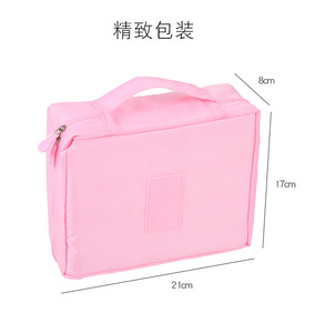 Trousse de <span class=keywords><strong>maquillage</strong></span> pour enfants, sac cosmétique, <span class=keywords><strong>jeu</strong></span> de rôle, ensemble de jouets de cuisine en bois rose mignon pour fille - Product Image 3