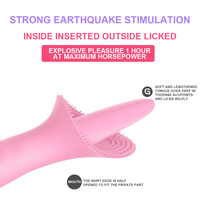10 Frequenz weibliches Vibrations massage gerät Dildo Sexspielzeug Klitoris nippel Stimulation Zunge lecken Klitoris nippel Stimulation