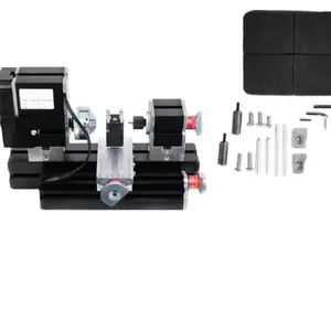 TZ20002MG 60W Mini Metal Lathe B Machine with 12000r/min Motor Larger Processing Radius DIY Tools mini lathe