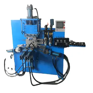 GST fully automatic steel iron handle making machine with bending