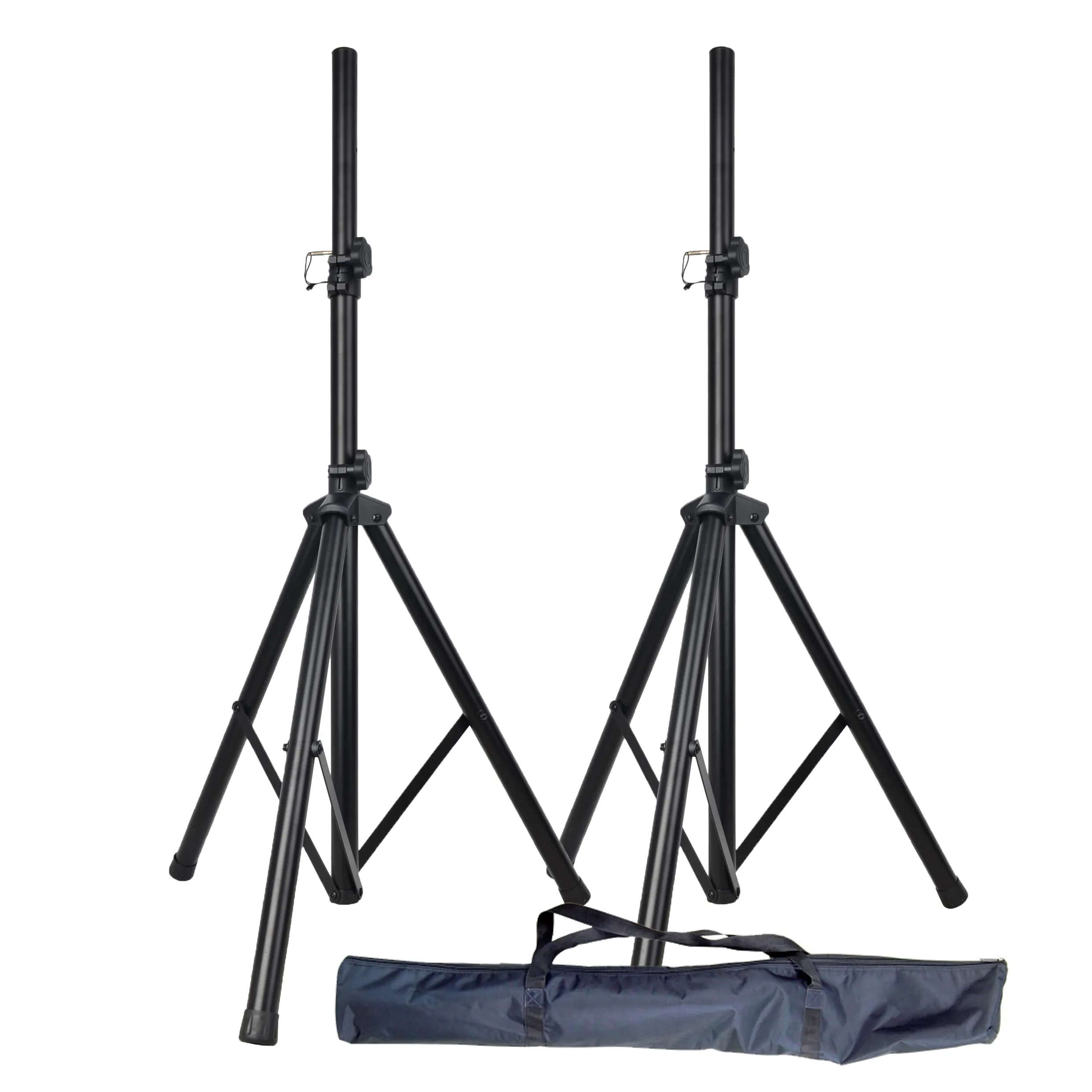 RQSONIC SPS003SL-P-BAG Accuracy Pro Audio Hot Sale Professional Heavy Duty Adjustable Height Tripod Metal Speaker Stand