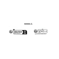 Sacs d'emballage pour vêtements en PE micro-étiquetés français, transparents, givrés, avec avertissement, fermeture éclair, écologiques, avec slogan, auto-scellants