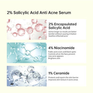 سيروم علاجي عضوي خاص لحب الشباب, سيروم علاجي من حمض الساليسيليك لتبييض المسام وتقشيره وحب الشباب بعلامة خاصة - Product Image 5