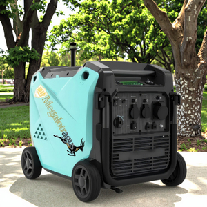 Generador Inverter Profesional de 10000W con Arranque Eléctrico, Pantalla LED y Ruedas para Food Truck, Certificado CE EPA Euro 5 - Product Image 1