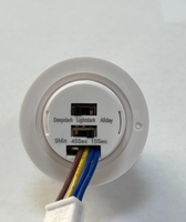 Saklar Lampu Sensor Gerak Inframerah PIR Kecil dengan Sensor Senba LED IP20 Berkualitas Tinggi untuk Penggunaan Hotel