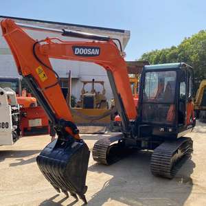Excavadora Doosan DX60 usada más vendida, maquinaria en buenas condiciones para construcción de ingeniería, peso operativo de 6 toneladas - Product Image 4