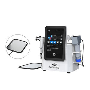 Appareil de thérapie par ondes de choc 2-en-1 professionnel pour le soulagement des douleurs aux membres, massage par ultrasons et traitement de la dysfonction érectile - Product Image 1