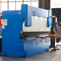 Prensa Plegadora CNC Económica YUFON con Barra de Torsión, Controlador E21, Plegadora Hidráulica de Chapa Metálica para Fabricación de Gabinetes HVAC