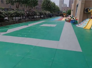 Dalles de sol de gymnase en plastique et caoutchouc EPDM - Imperméables, antidérapantes, design européen, utilisation en extérieur, garantie de plus de 5 ans - Product Image 5