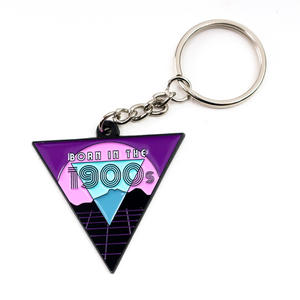 Gantungan Kunci Bunga Enamel Lunak Logam Warna Rose Gold, Hadiah, Grosir, Custom, Lucu - Product Image 4