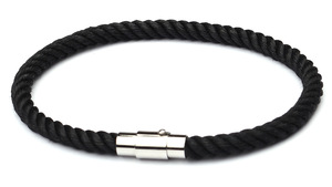 <span class=keywords><strong>Bracelet</strong></span> Magnétique Tressé en Cordon de Cuir au Charme Classique, Bracelets Breloques Unisexes pour Enfants, Cadeaux pour Fête de Mariage - Product Image 5