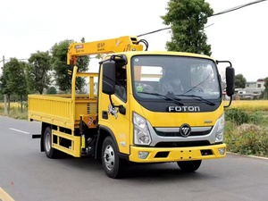 Grue hydraulique montée sur camion CLW, flèche télescopique de 6/8/10 tonnes, système entièrement hydraulique avec pompe et boîte de vitesses Parker - Product Image 6