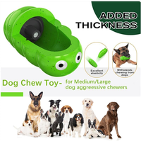 Jouet à mâcher couineur interactif en caoutchouc pour chiots et chiens, vente en gros d'usine OEM ODM