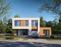 Diseño de Villa Prefabricada de Lujo Moderno, Plano de Planta de Mansión Modular de Alta Gama, Planos de Diseño de Casa Prefabricada Sostenible