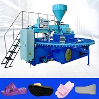 Machine de fabrication de chaussures en PVC/TPU/TPR pour hommes et femmes, machine de soufflage de sandales pour enfants, machine de formage de semelles