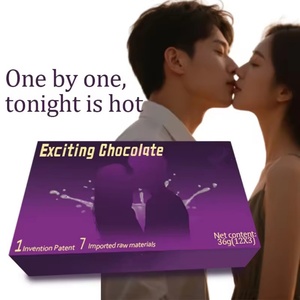 Complément alimentaire à base de plantes, aphrodisiaque, chocolat excitant, formule personnalisée OEM, chocolat naturel pour hommes adultes - Product Image 1