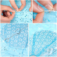 Nicro taille personnalisée lanterne en papier creux coloré fête de mariage ornement extérieur décorations de fond abat-jour en papier suspendu