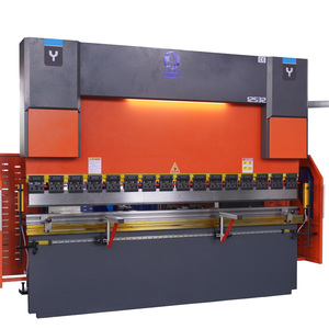 Dobladora hidráulica automática CNC 125T3200, máquina plegadora de control Manual para hoja de acero de aluminio, sistema TP10S de formación plegable - Product Image 1