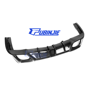 Nouveau séparateur de pare-chocs arrière en Fiber de carbone de Style CMST pour BMW série <span class=keywords><strong>3</strong></span> G20 G21 <span class=keywords><strong>Touring</strong></span> par LCI 2019-2022 diffuseur arrière en carbone - Product Image 6