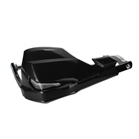 Protège-mains pour moto HONDA YAMAHA YZ SUZUKI, feu de poignée pour motocyclette, clignotant LED, protection des mains, barres de poignée, 22MM 28MM, 1 paire