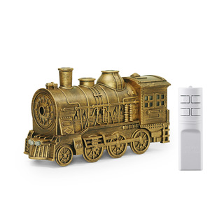 Yaratıcı Retro tren nemlendirici ve aromaterapi makinesi akıllı parfüm dağıtıcı daire denizanası küçük tren ev kullanımı için tasarım - Product Image 6