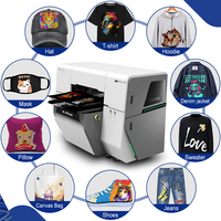 Machine d'impression Dtg Shenlan 9 couleurs adaptée au coton, au chanvre, à la soie, à la toile, au denim et à d'autres tissus