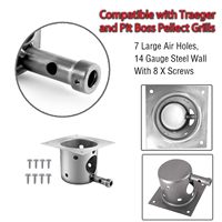 Kit de montage de fumoir de foyer de barbecue de haute qualité adapté au gril à granulés de Traeger-Faites votre gril en toute sécurité