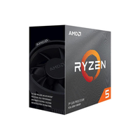 Processador amd para pc, acessórios para processador amd am4 amd r5 3600 cpu de seis núcleos