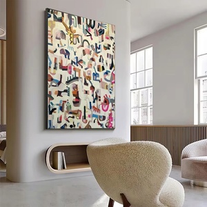 Peinture contemporaine à l'huile texturée, art sur toile, art abstrait moderne, grand graffiti urbain, art mural pour la maison et la galerie - Product Image 6
